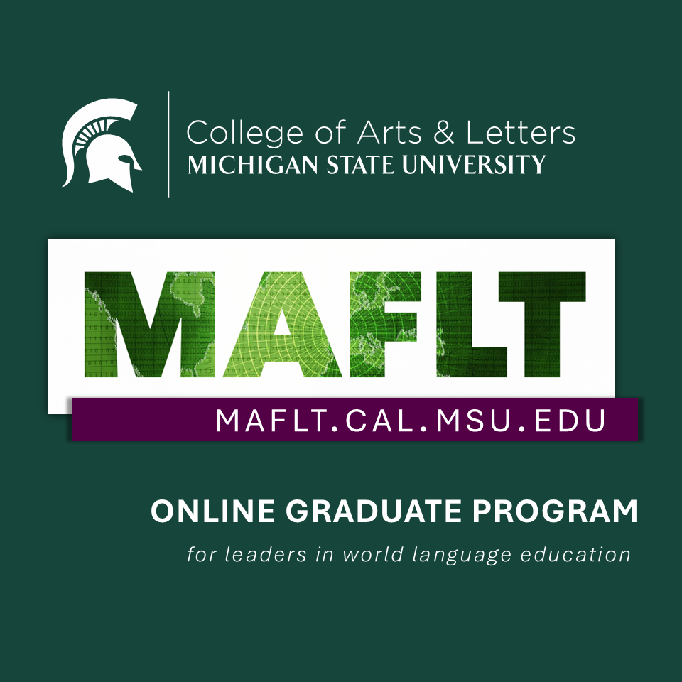 MAFLT Program logo on Spartan green background