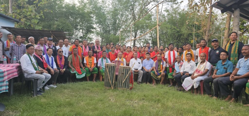 The Boro people in Assam, together with HIYACS and local research support members.
